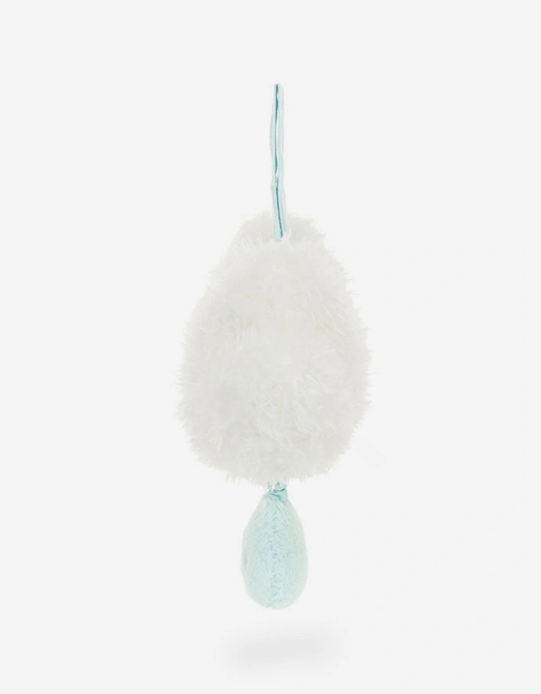 Amuseables Cloud Musical Pull  in White (27cm)