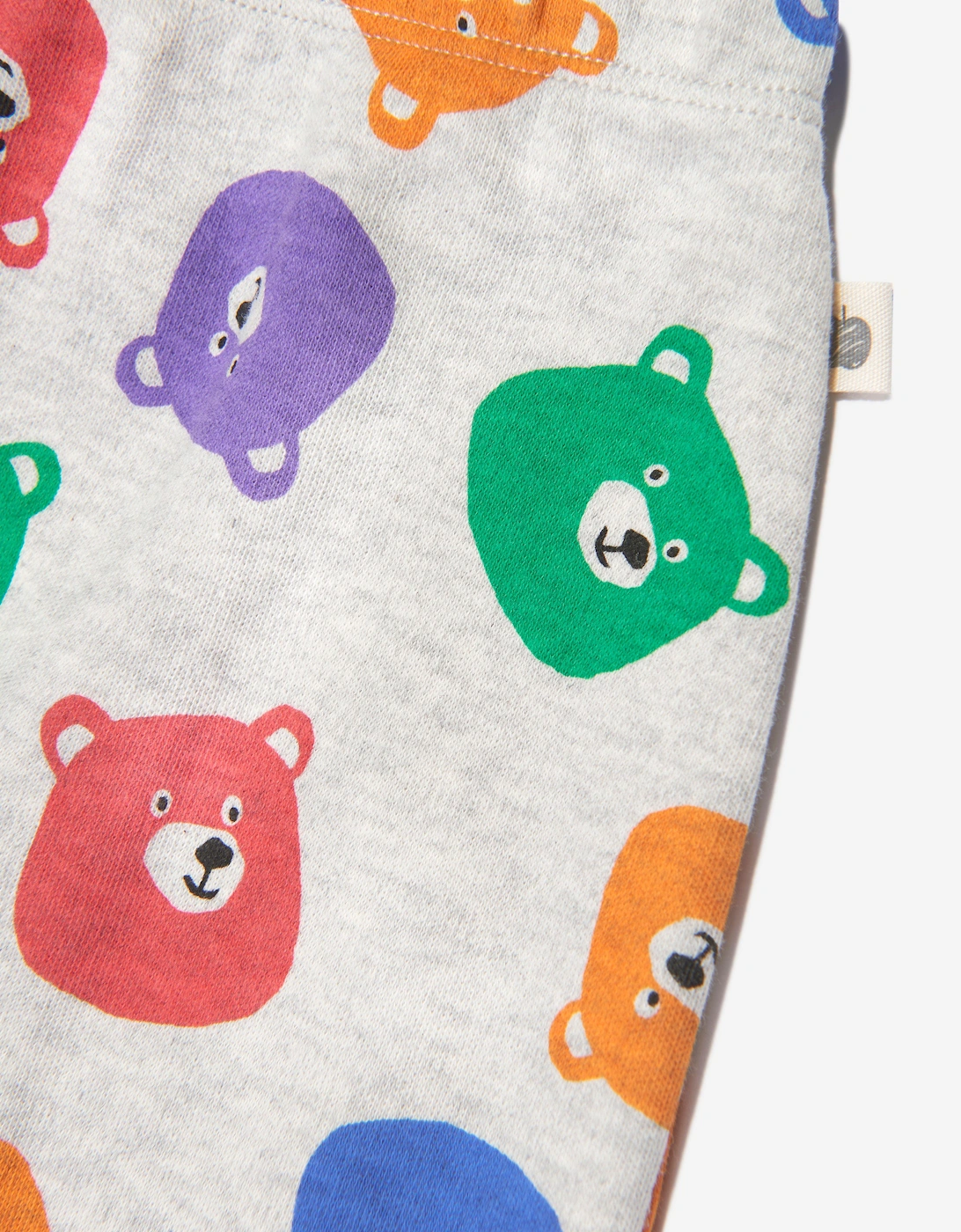 Kids Bubbly Bears Trousers in Grey