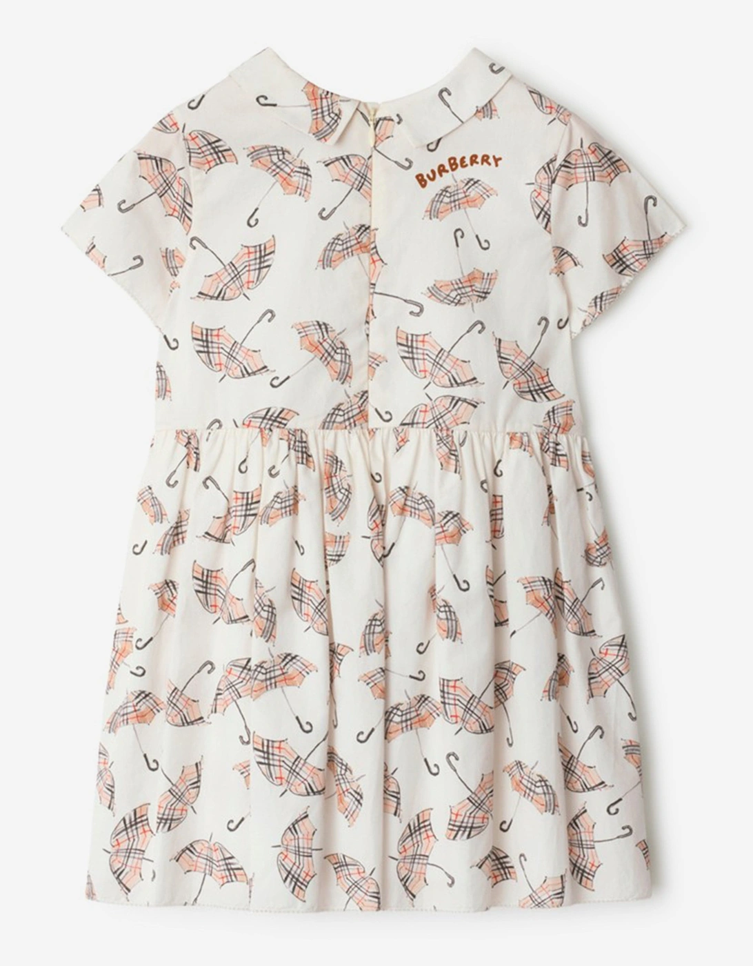 Girls Eadelle Umbrella Dress in Ivory