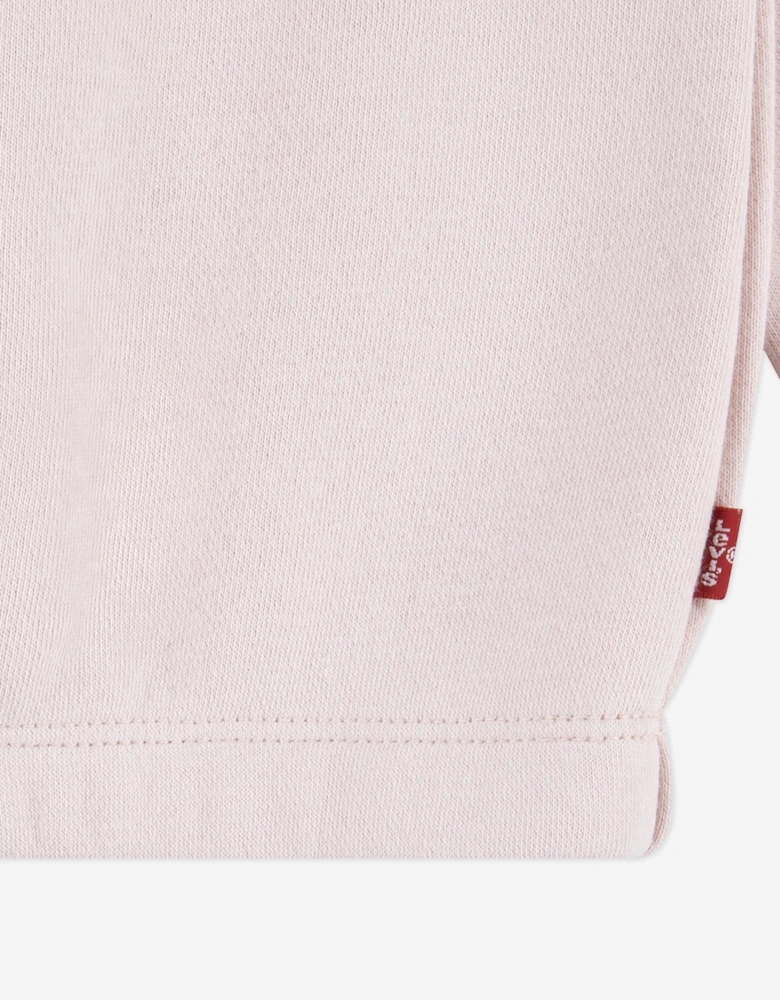 Girls Logo Sweatshirt in Pink