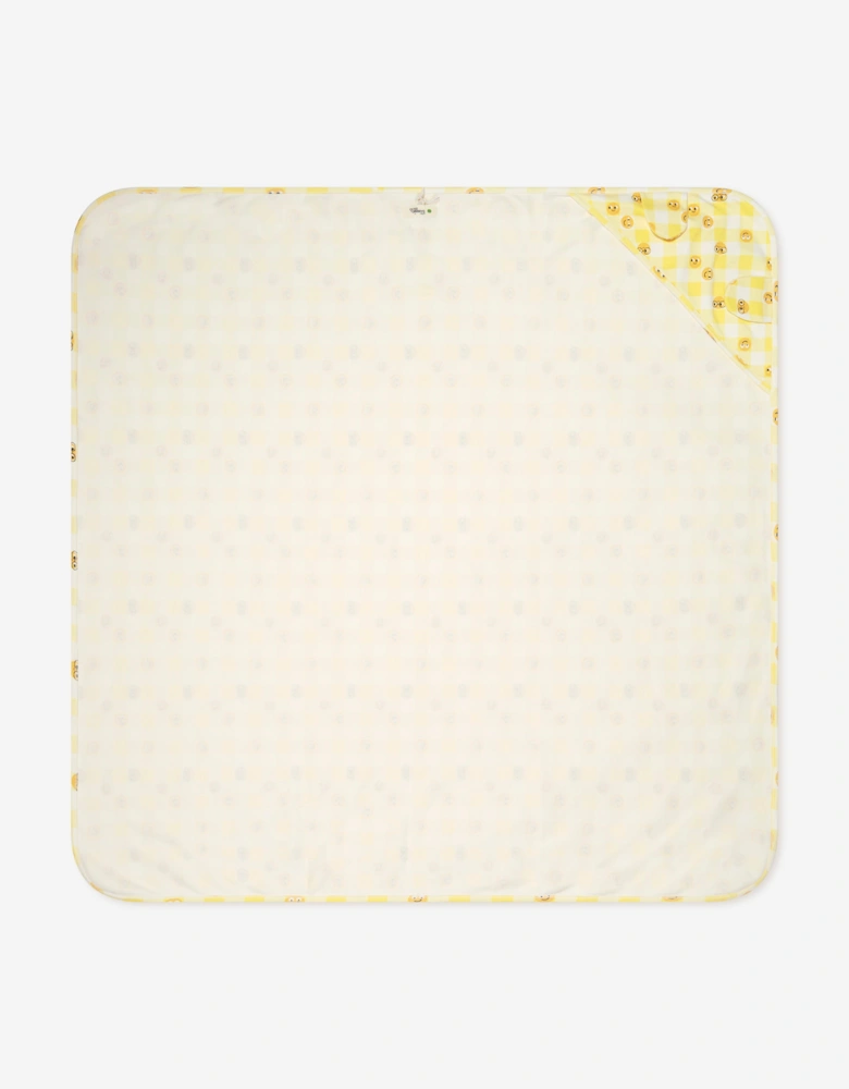 Baby Tiddlywink Hooded Blanket With Hood in Yellow