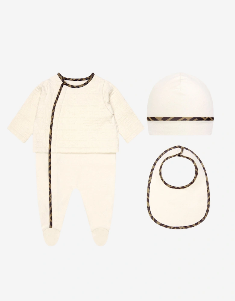 Baby Gift Set (3 Piece) in Beige