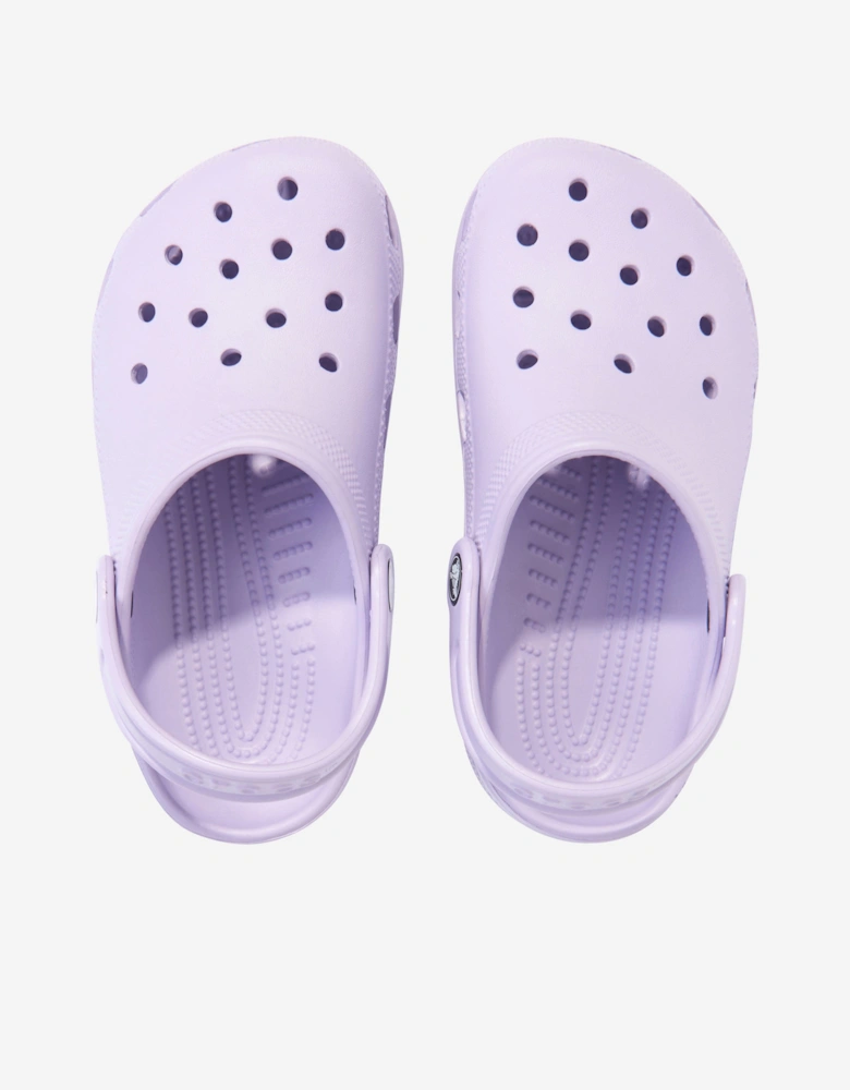 Girls Classic Clog in Purple