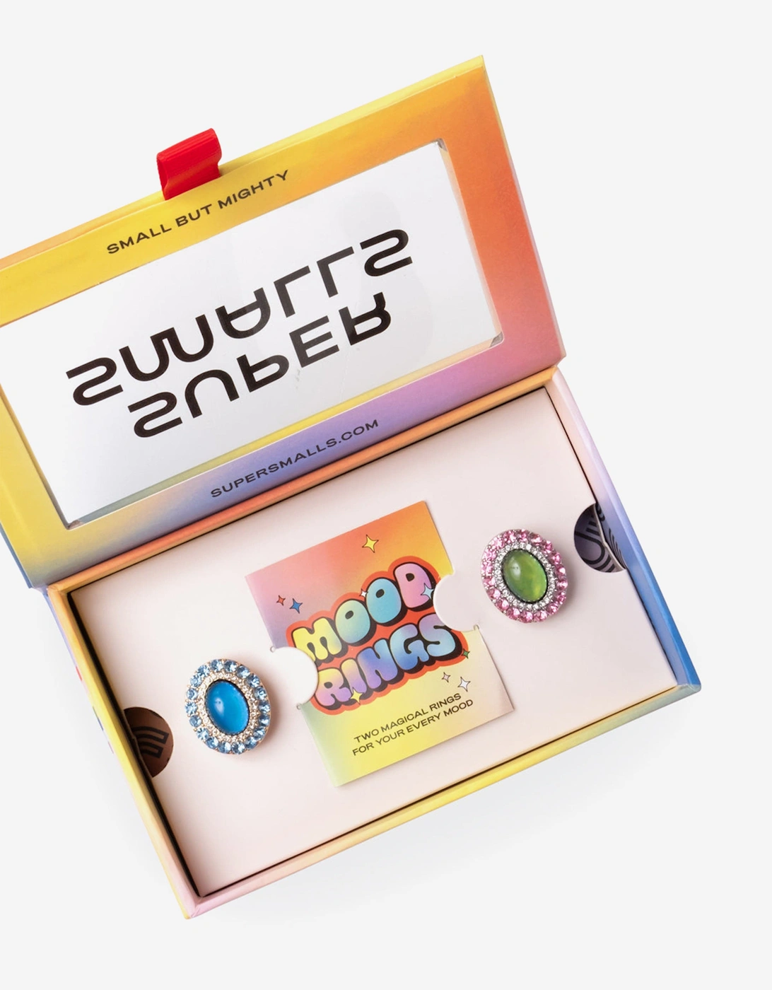 Girls Me Time Double Mood Rings in Multicolour, 5 of 4