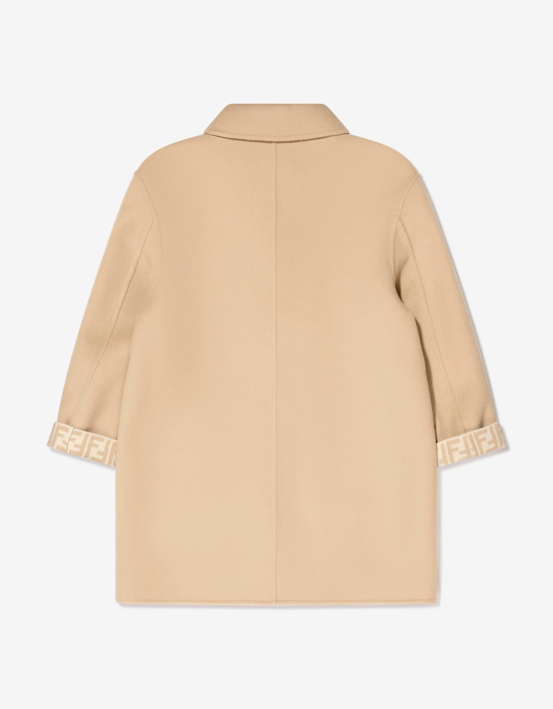 Girls Logo Print Coat
