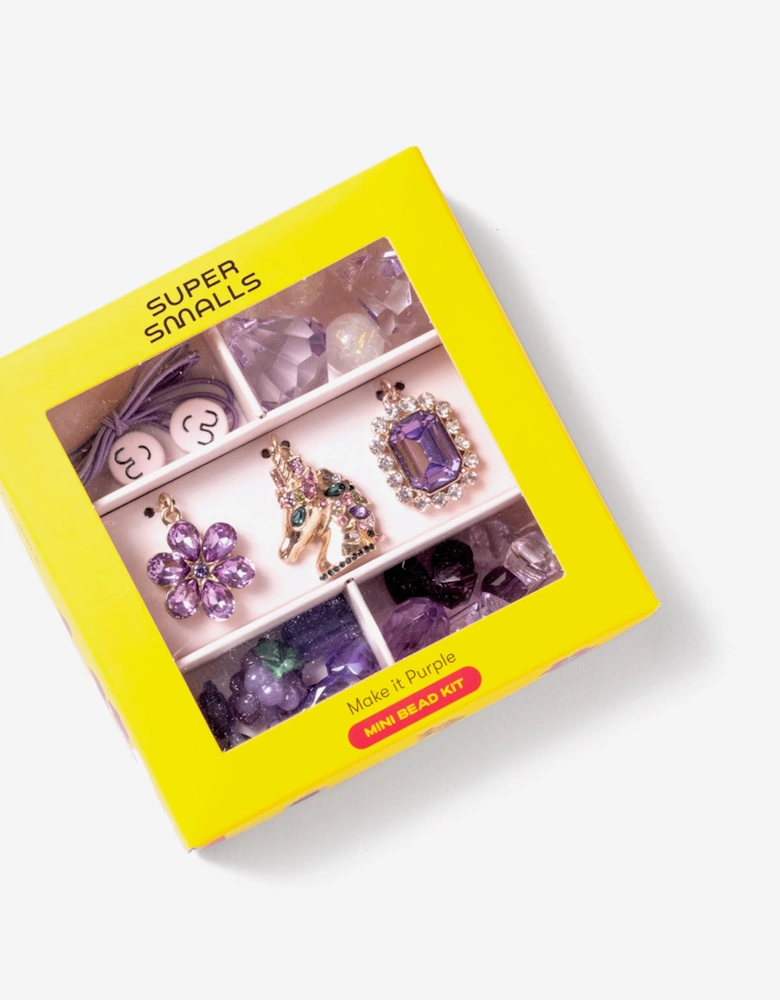 Girls Make it Purple Mini Bead Kit in Purple