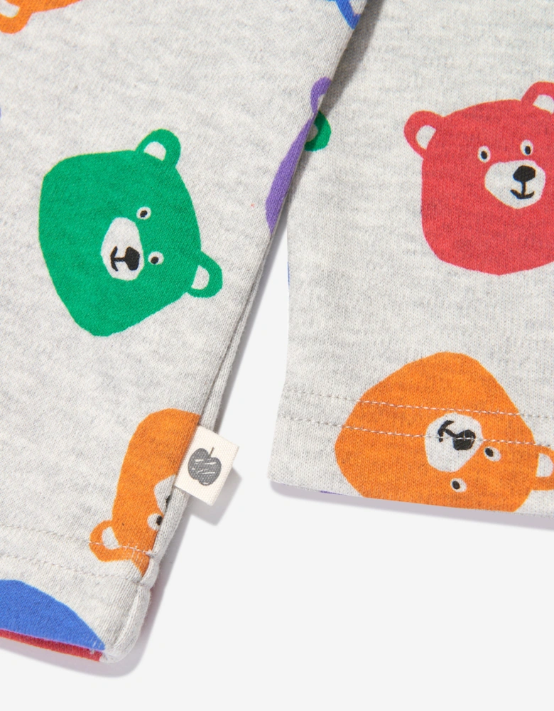 Kids Long Sleeve Bears T-Shirt in Multicolour