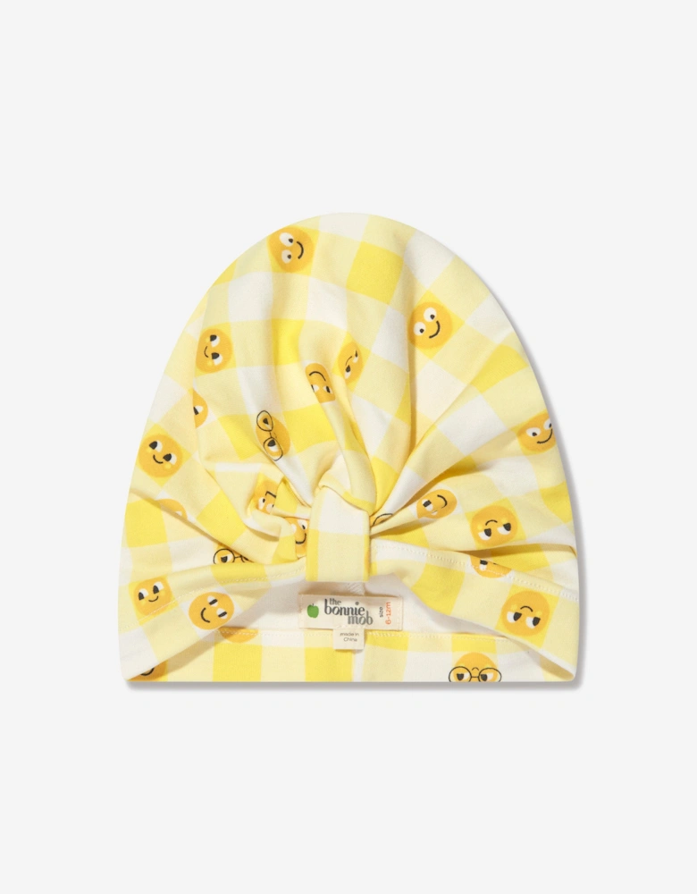 Baby Girls Tiddlywink Turban Hat in Yellow