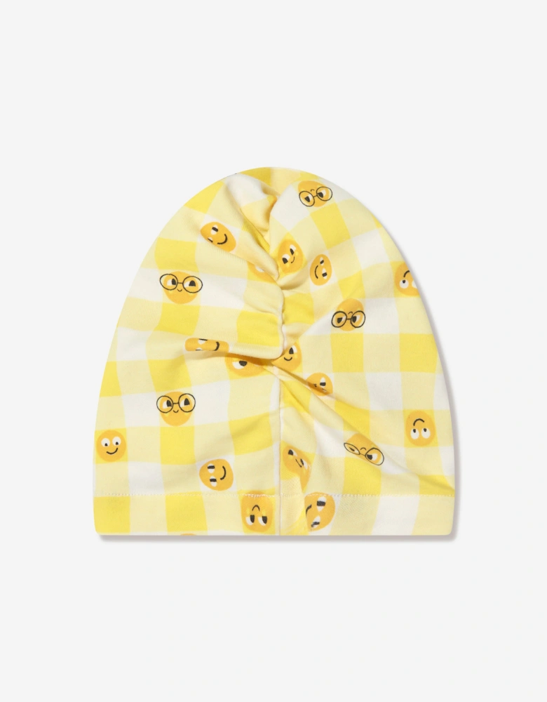 Baby Girls Tiddlywink Turban Hat in Yellow