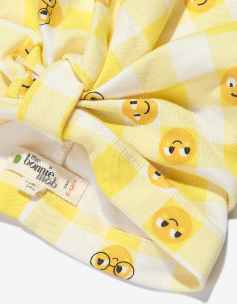 Baby Girls Tiddlywink Turban Hat in Yellow