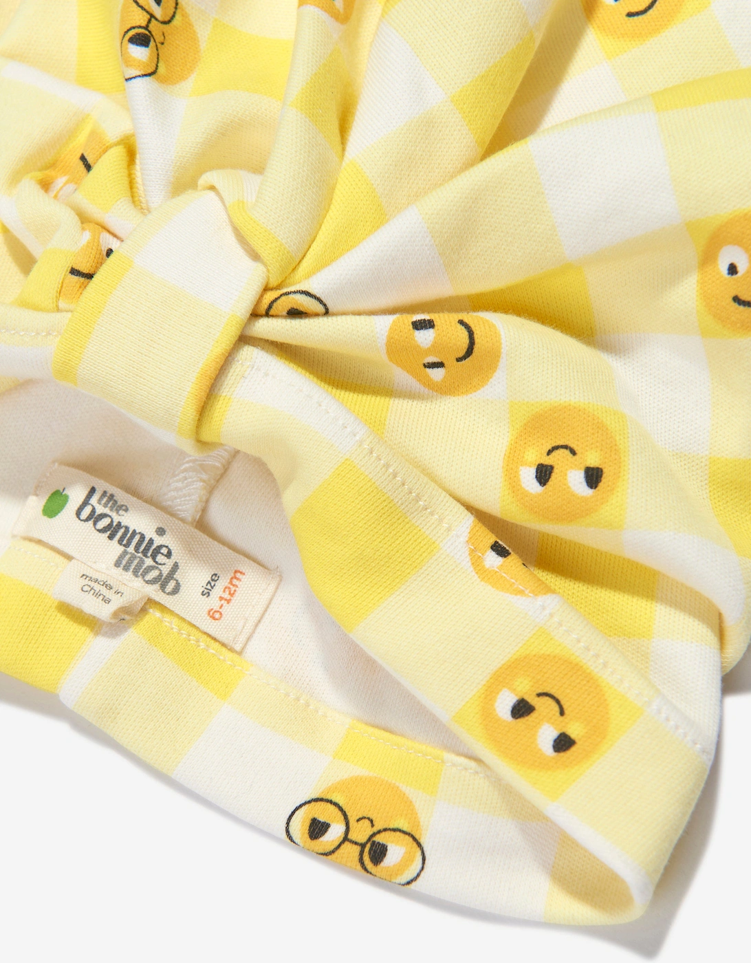Baby Girls Tiddlywink Turban Hat in Yellow