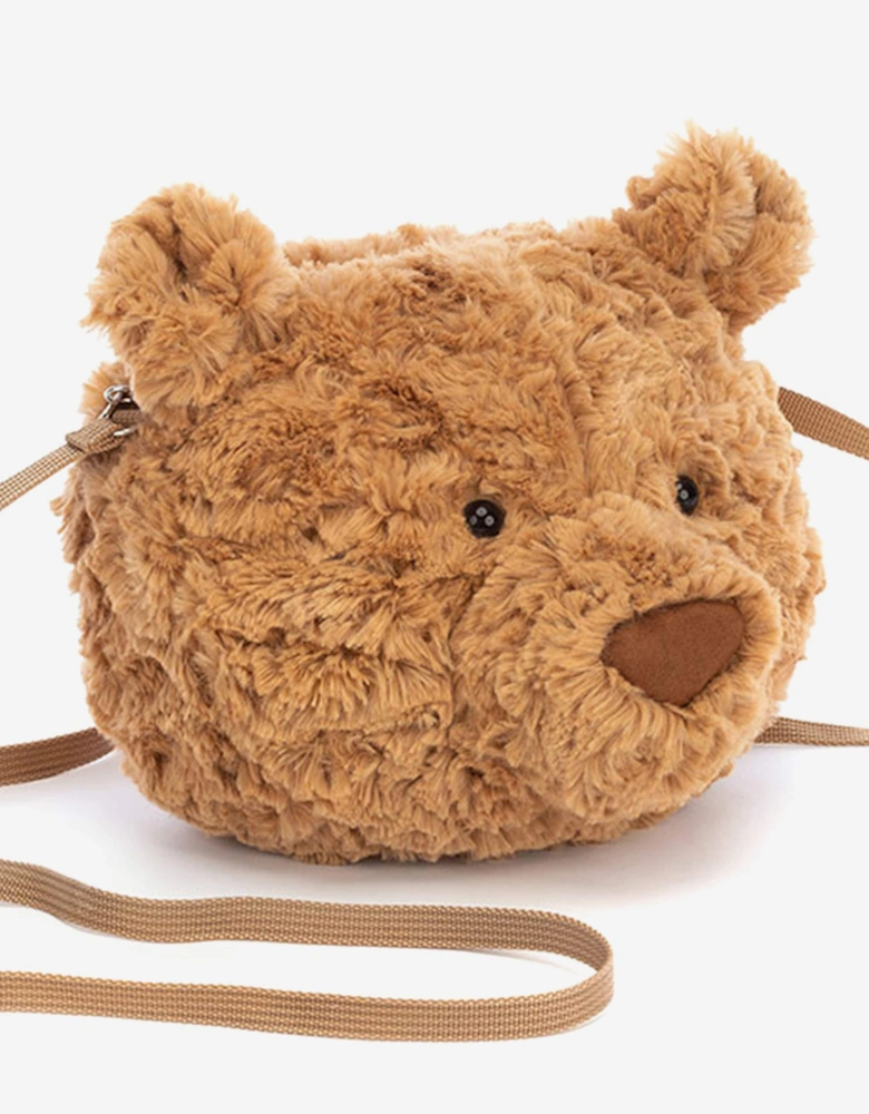 Bartholomew Bear Bag in Beige (18cm)