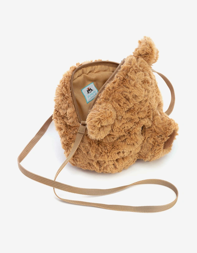 Bartholomew Bear Bag in Beige (18cm)