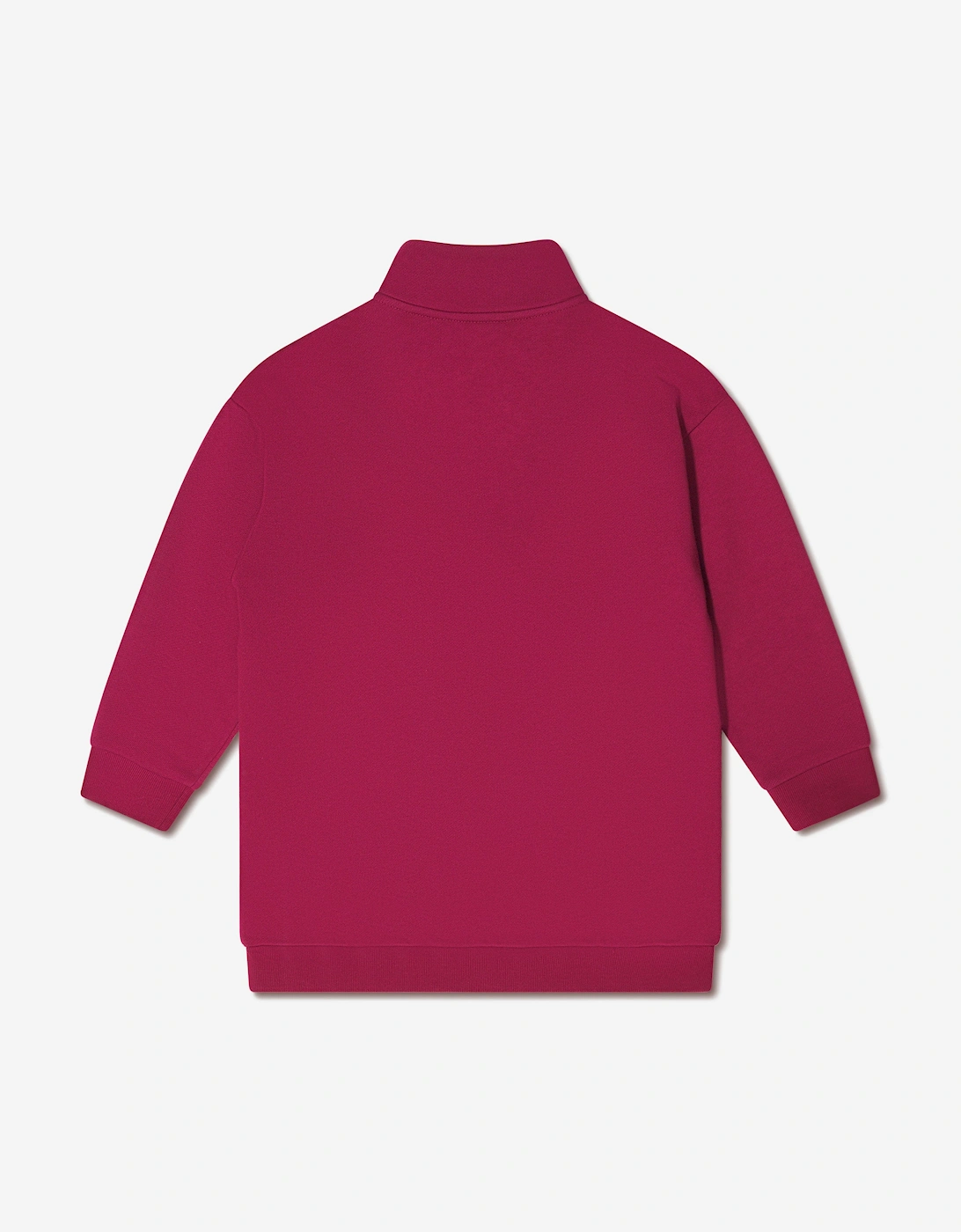 Girls Half Zip Logo Sweatshirt