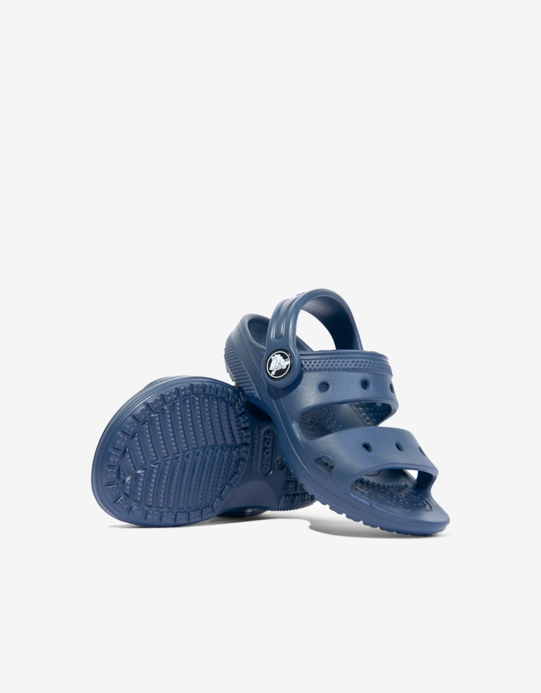 Kids Classic Sandal in Navy