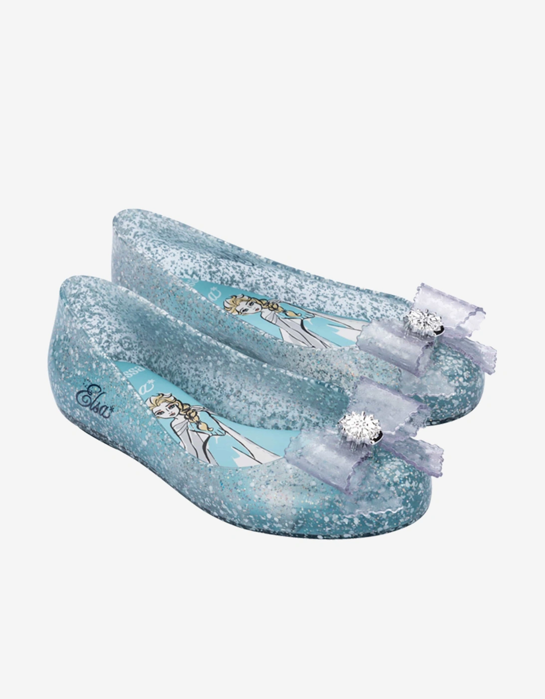 Girls Sweet Love Disney Princess Ballerinas in Blue