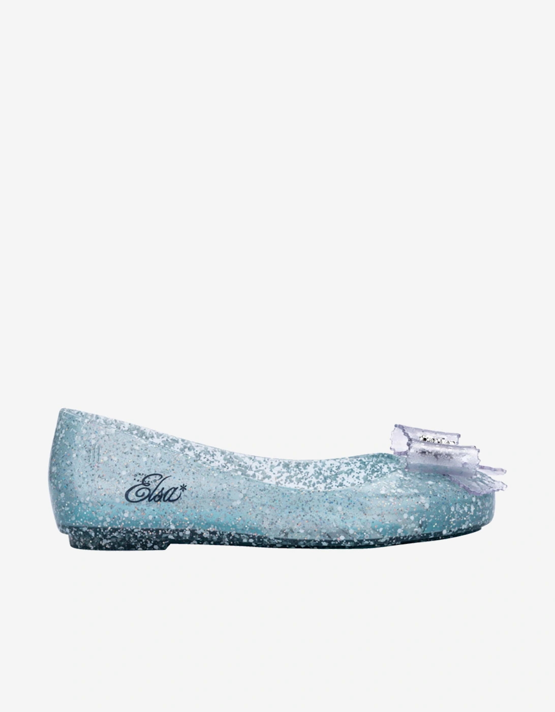 Mini Melissa Girls Blue 'S Sweet Love Disney Princess Ballerinas In - Size: 13 Kids