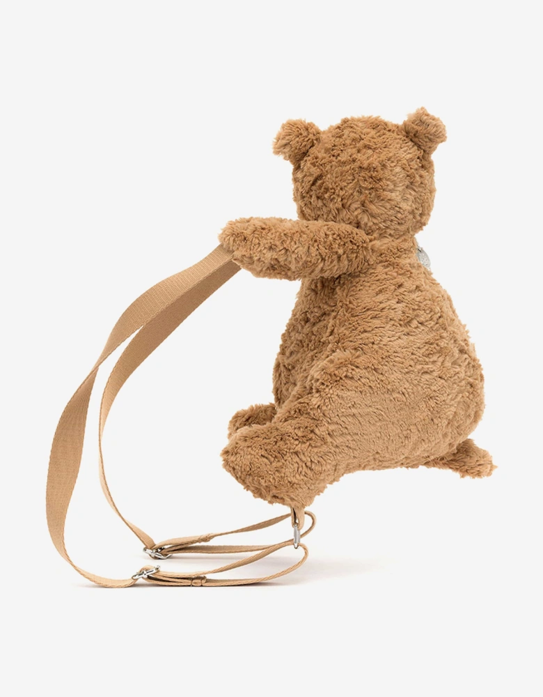 Bartholomew Bear Backpack in Beige (32cm)