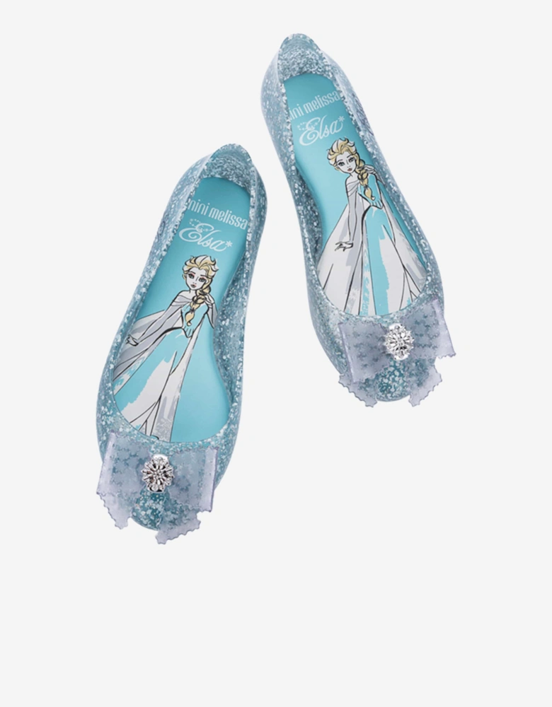 Girls Sweet Love Disney Princess Ballerinas in Blue