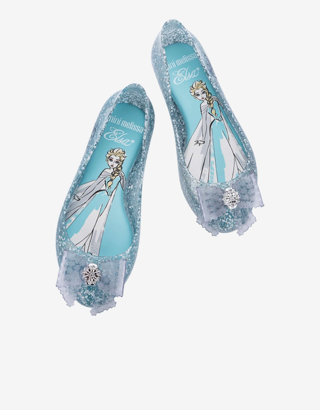 Girls Sweet Love Disney Princess Ballerinas in Blue