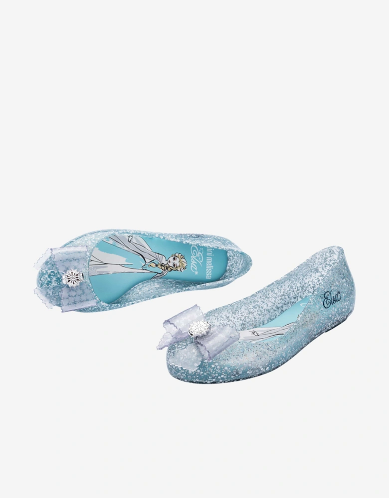 Girls Sweet Love Disney Princess Ballerinas in Blue