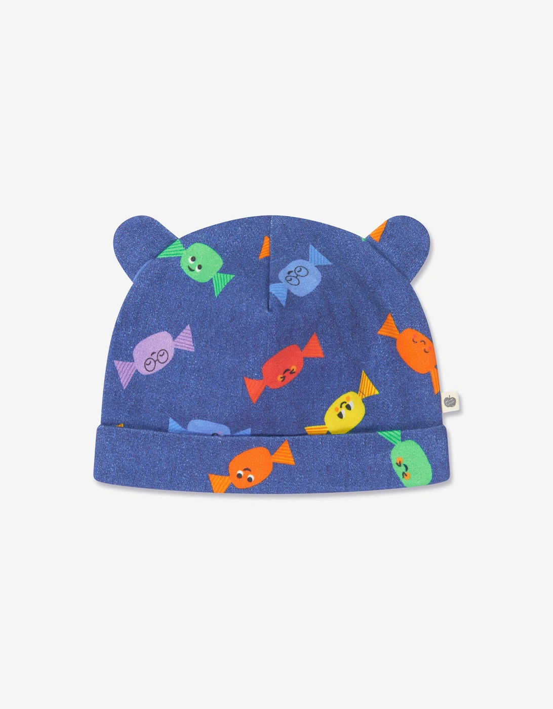 Baby Sweetie Hat With Ears in Blue, 6 of 5