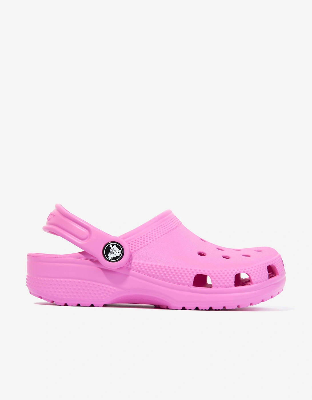 Girl's Crocs Girls Classic Clog in Pink - Size: EU 19 - 20 uk 4 us 4