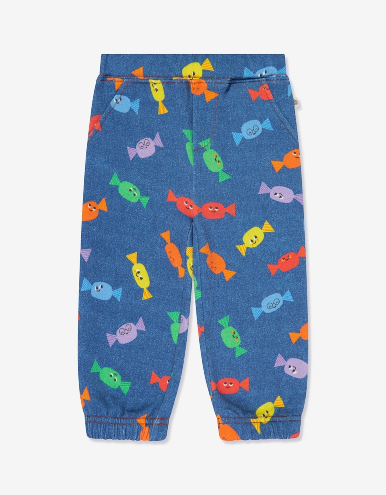 Girls Sweetie Joggers in Blue