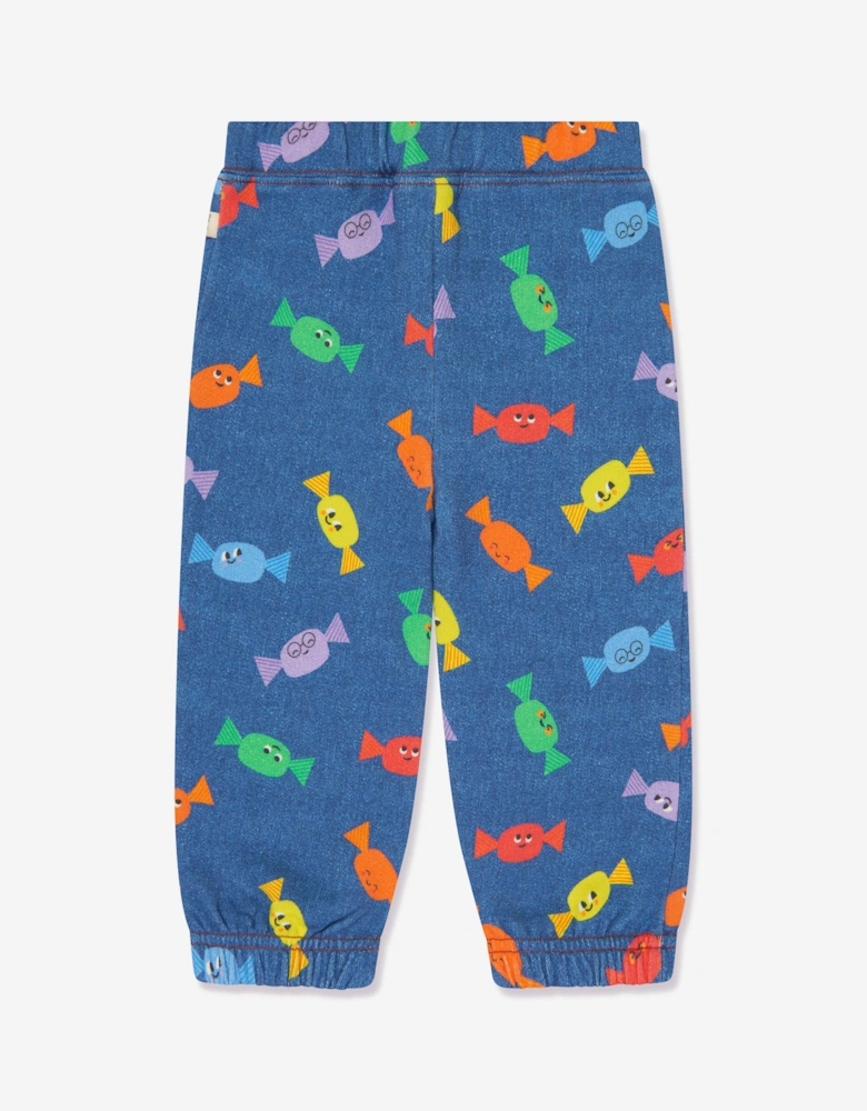 Girls Sweetie Joggers in Blue
