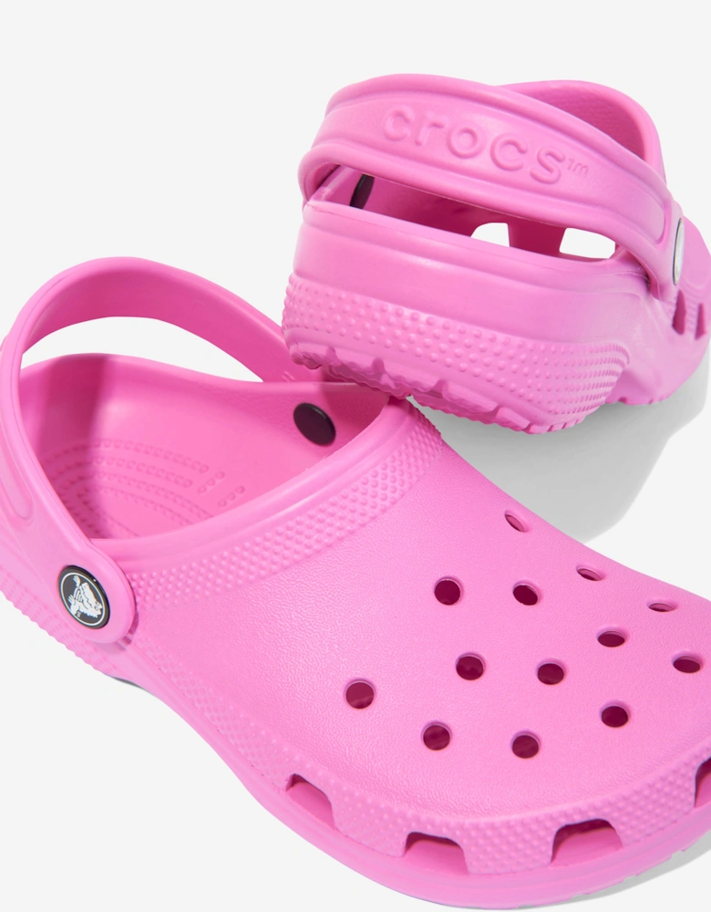Girls Classic Clog in Pink