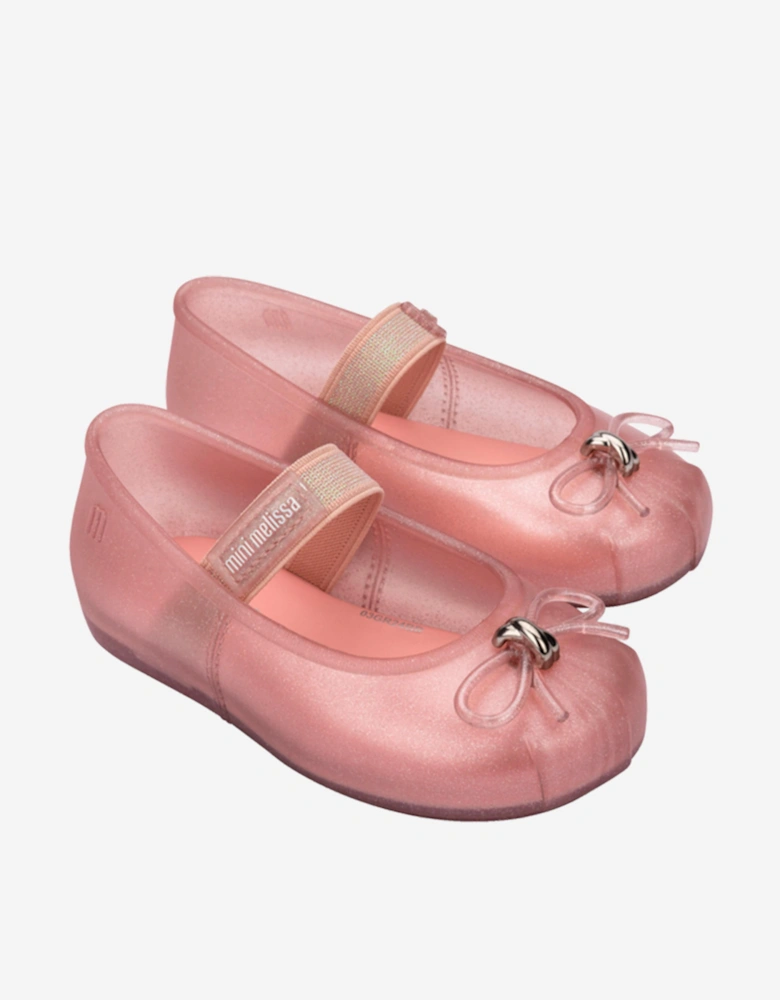 Girls Sophie Ballet Flats in Pink