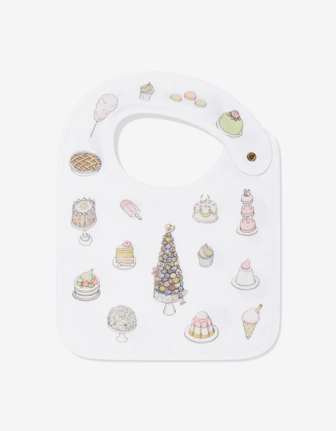 Baby Boys Sweetie Pie Carré and Satin Bibs Set in Blue
