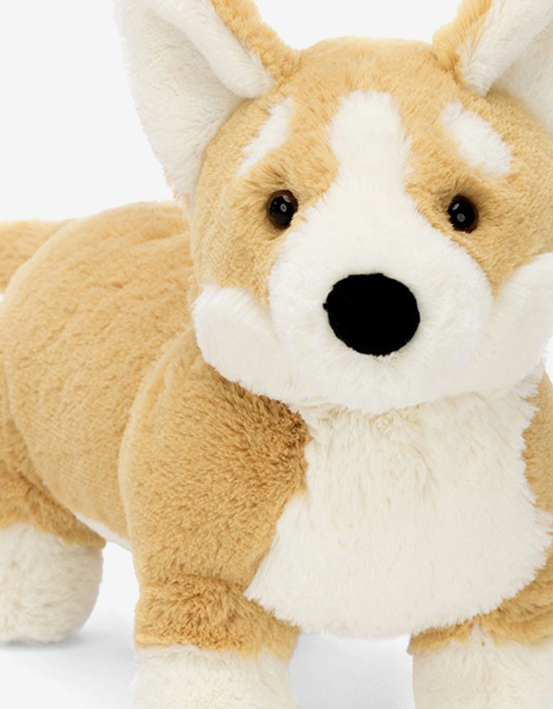 Betty Corgi in Beige (34cm)