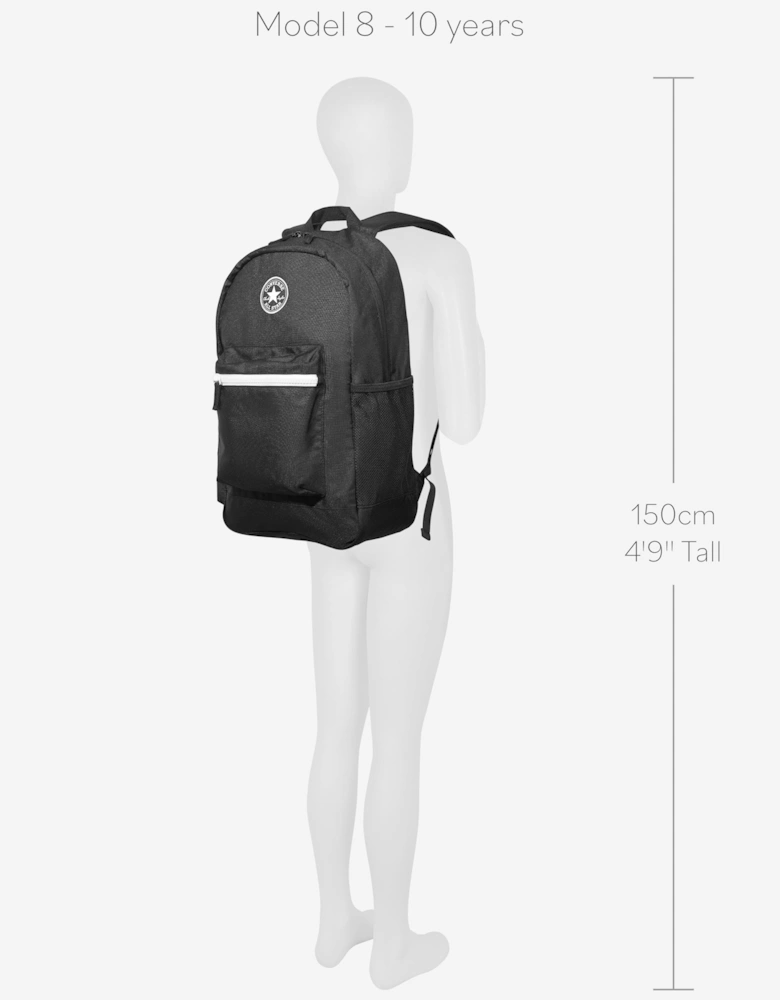 Kids Backpack and Pencil Case in Black (45cm)