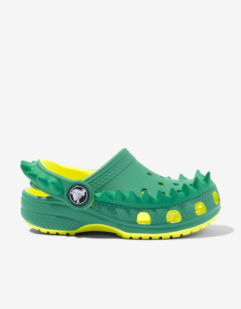 Boys Classic Spikes Clog in Green