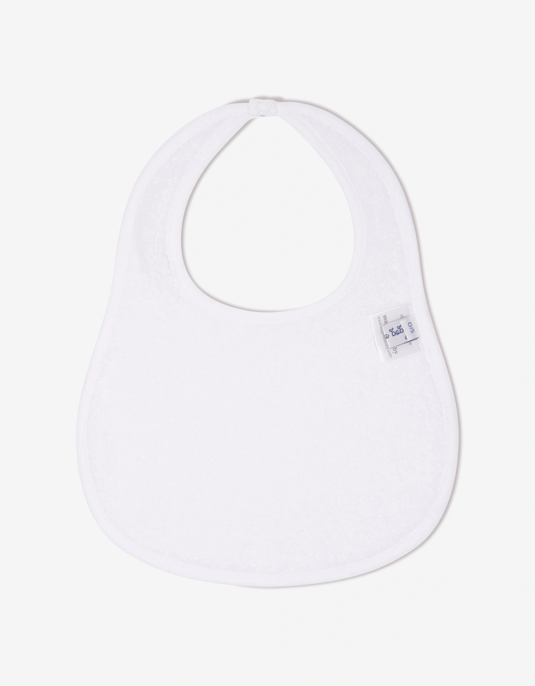 Baby Girls Pima Cotton Bib in Pink