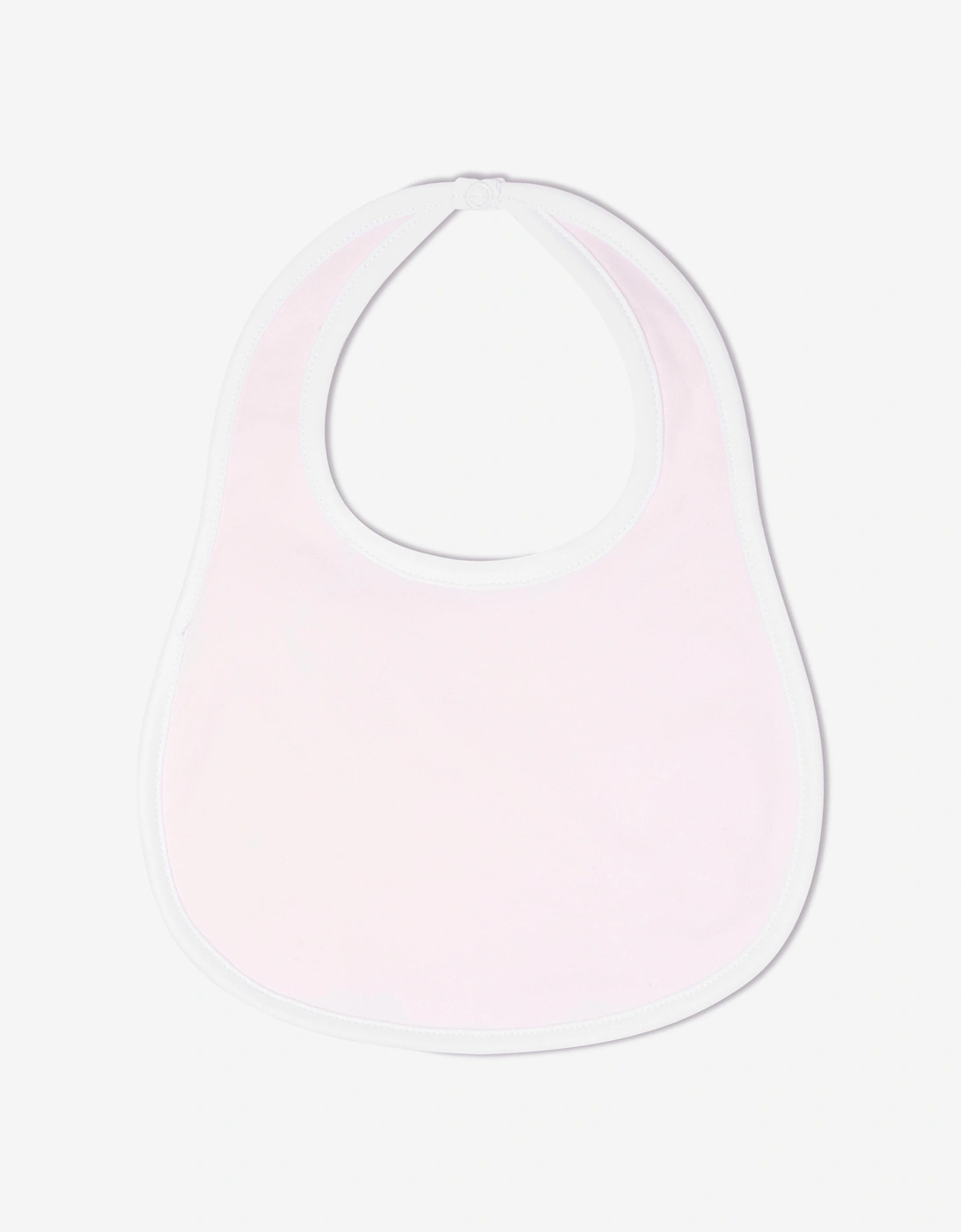 Baby Girls Pima Cotton Bib in Pink, 5 of 4