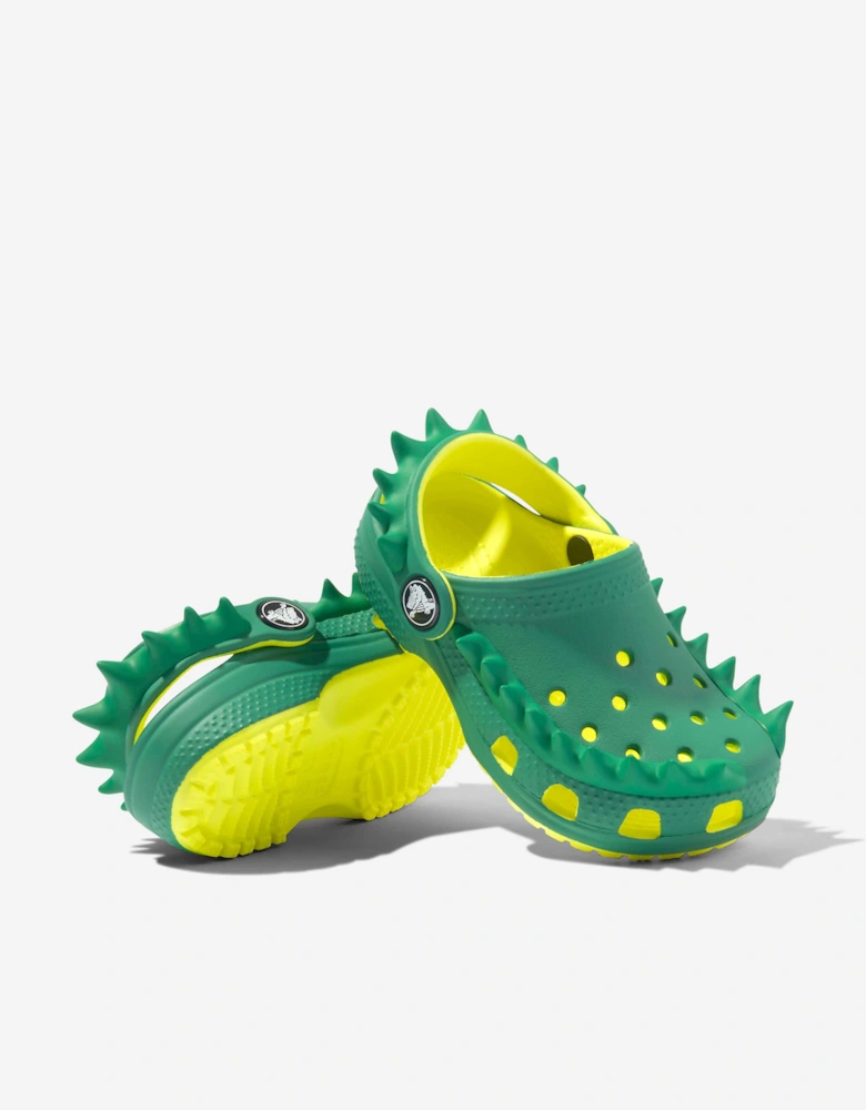Boys Classic Spikes Clog in Green