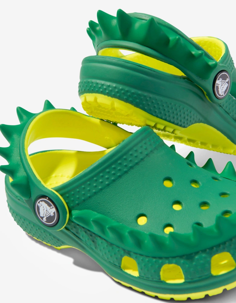 Boys Classic Spikes Clog in Green