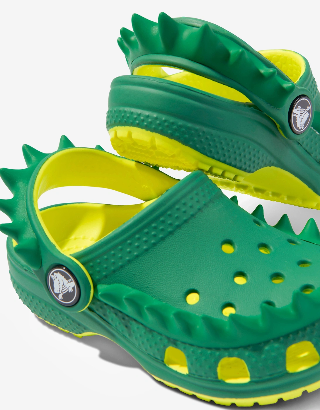 Boys Classic Spikes Clog in Green