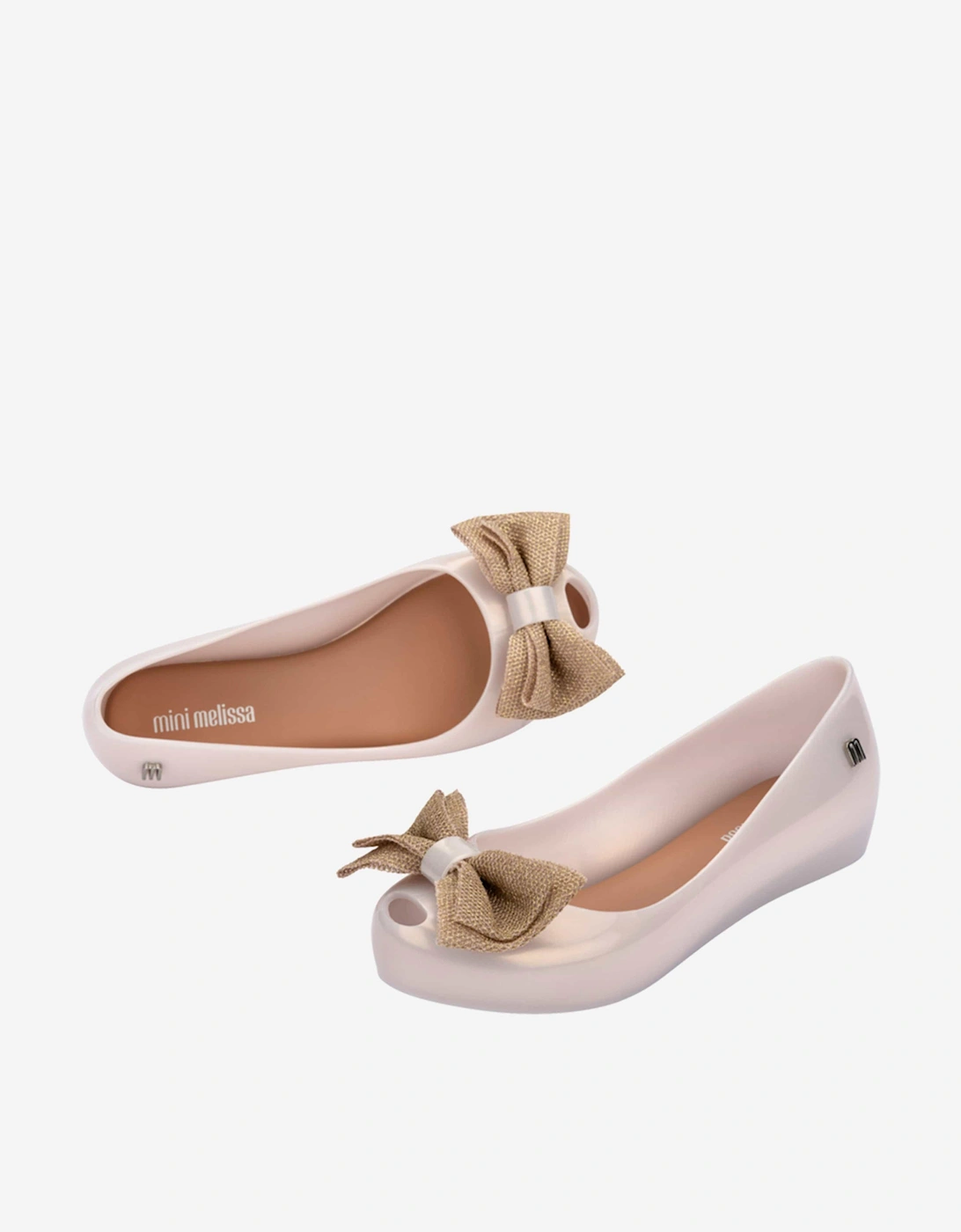 Girls Ultragirl Sweet XII Ballerinas in Ivory