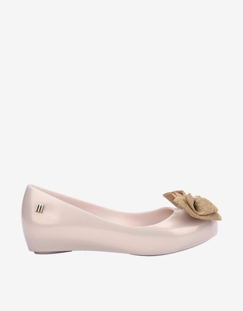 Girls Ultragirl Sweet XII Ballerinas in Ivory