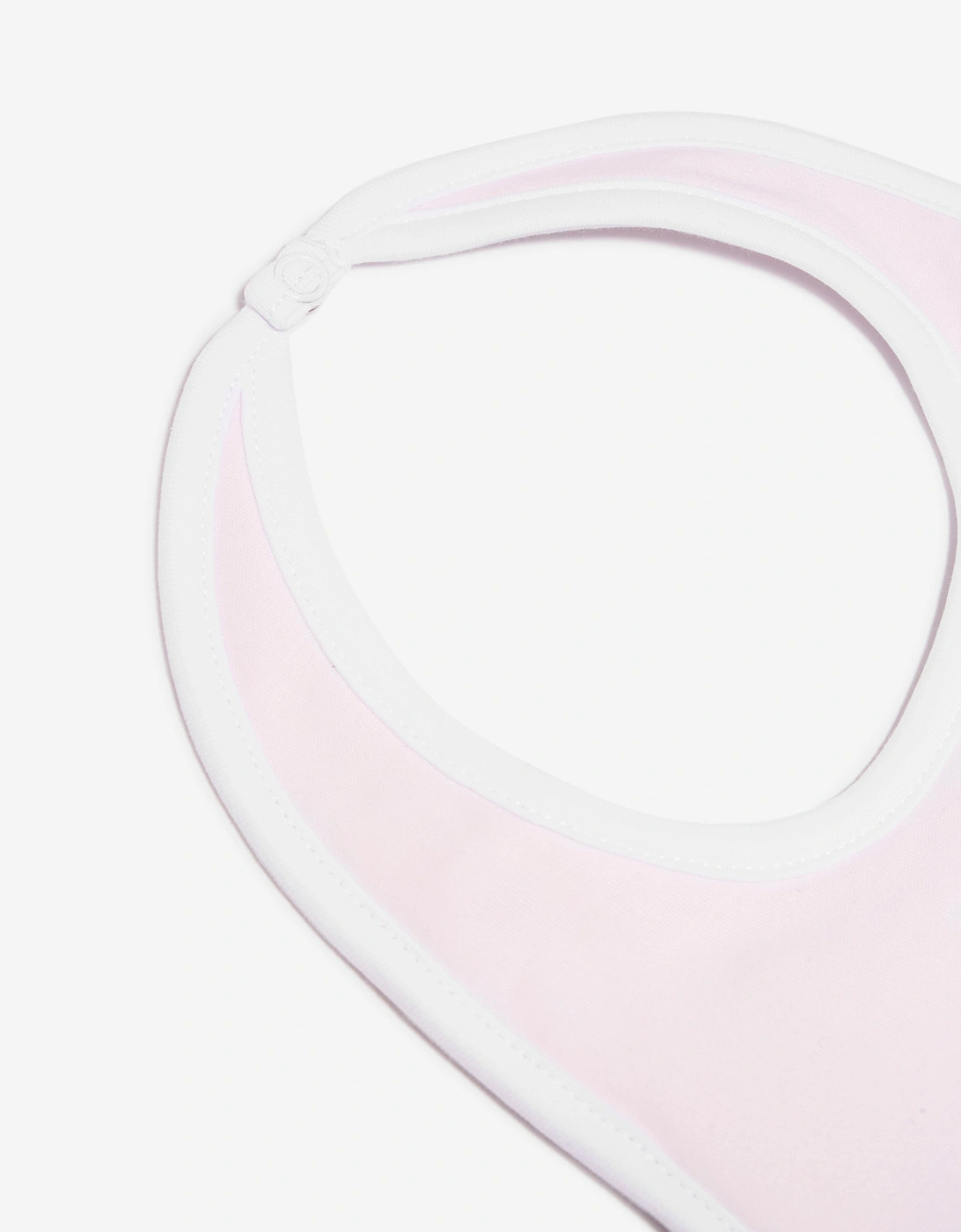 Baby Girls Pima Cotton Bib in Pink