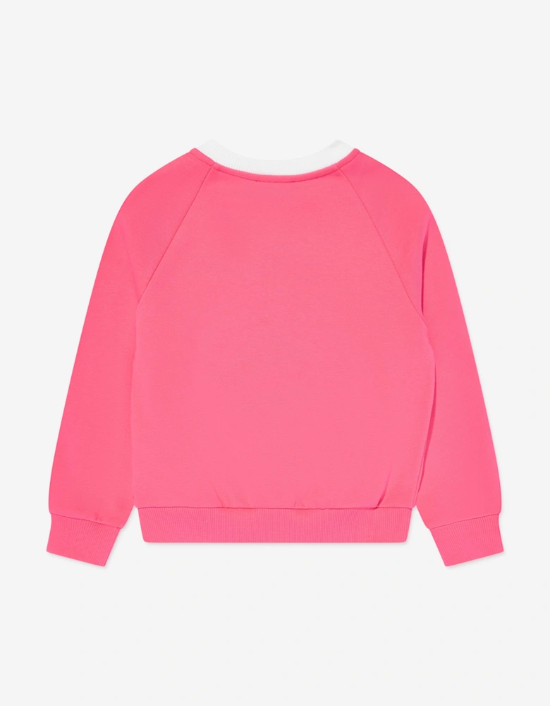 Girls Logo Sweatshirt in Pink