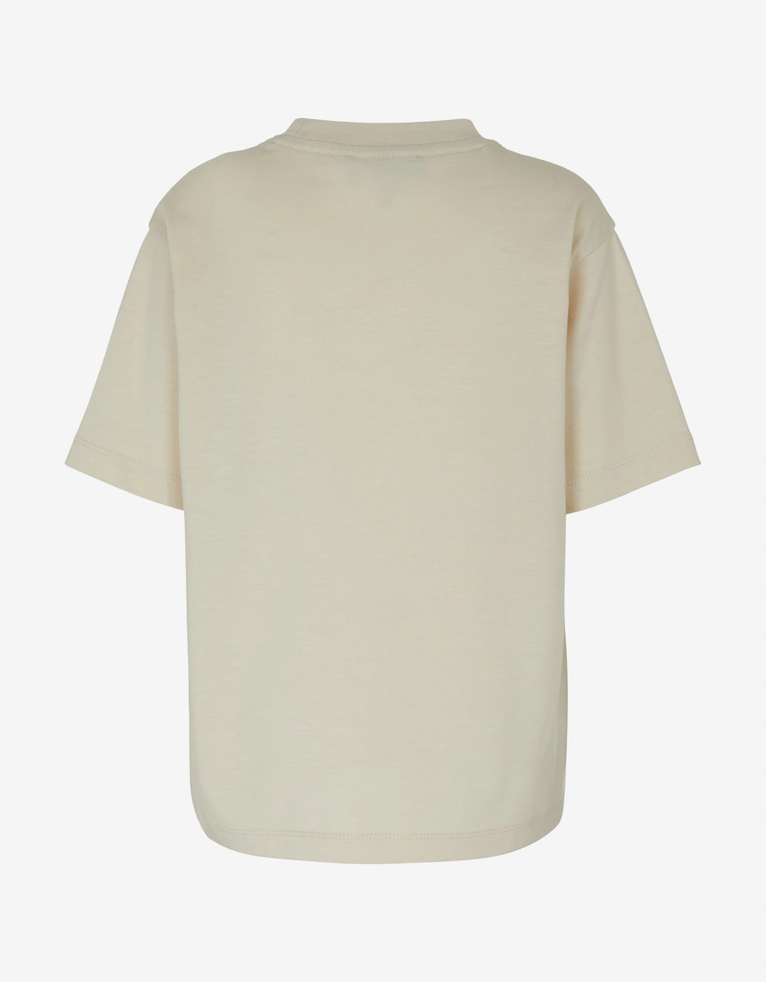 Boys Logo Pocket T-Shirt in Beige