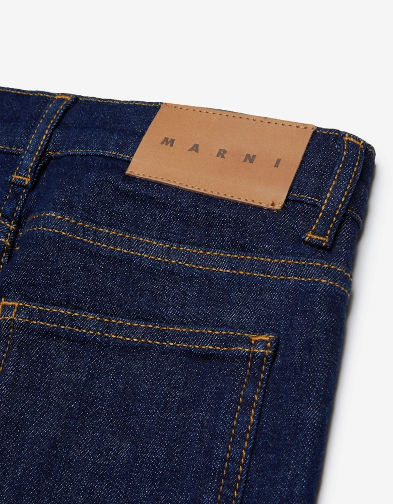 Kids Regular Fit Jeans in Blue