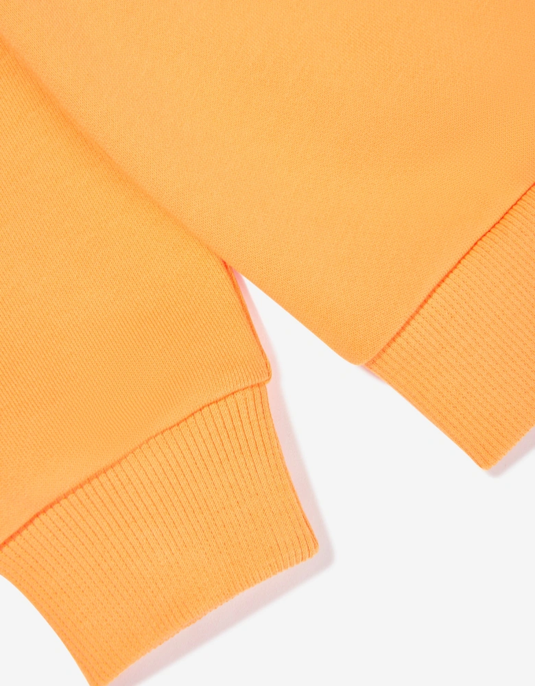 Boys Logo Sweatshirt in Orange