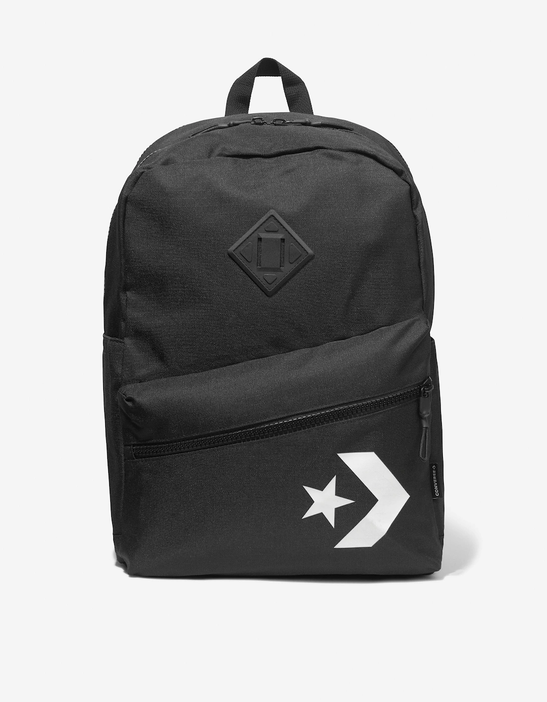 Converse Girls Black 'S Star Chevron Backpack In (45Cm) - Size: One Size, Kids