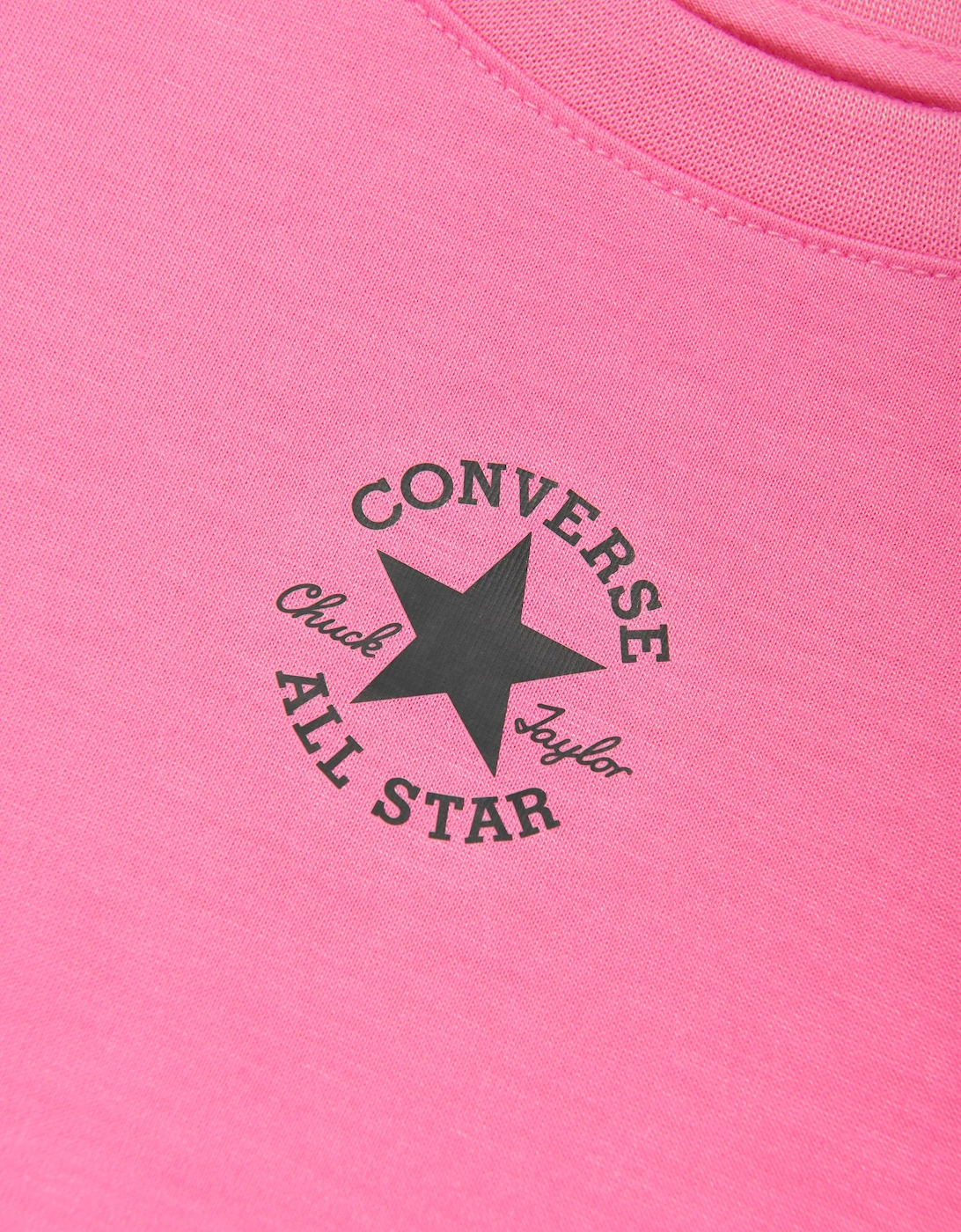 Girls Chuck Patch Boxy T-Shirt in Pink