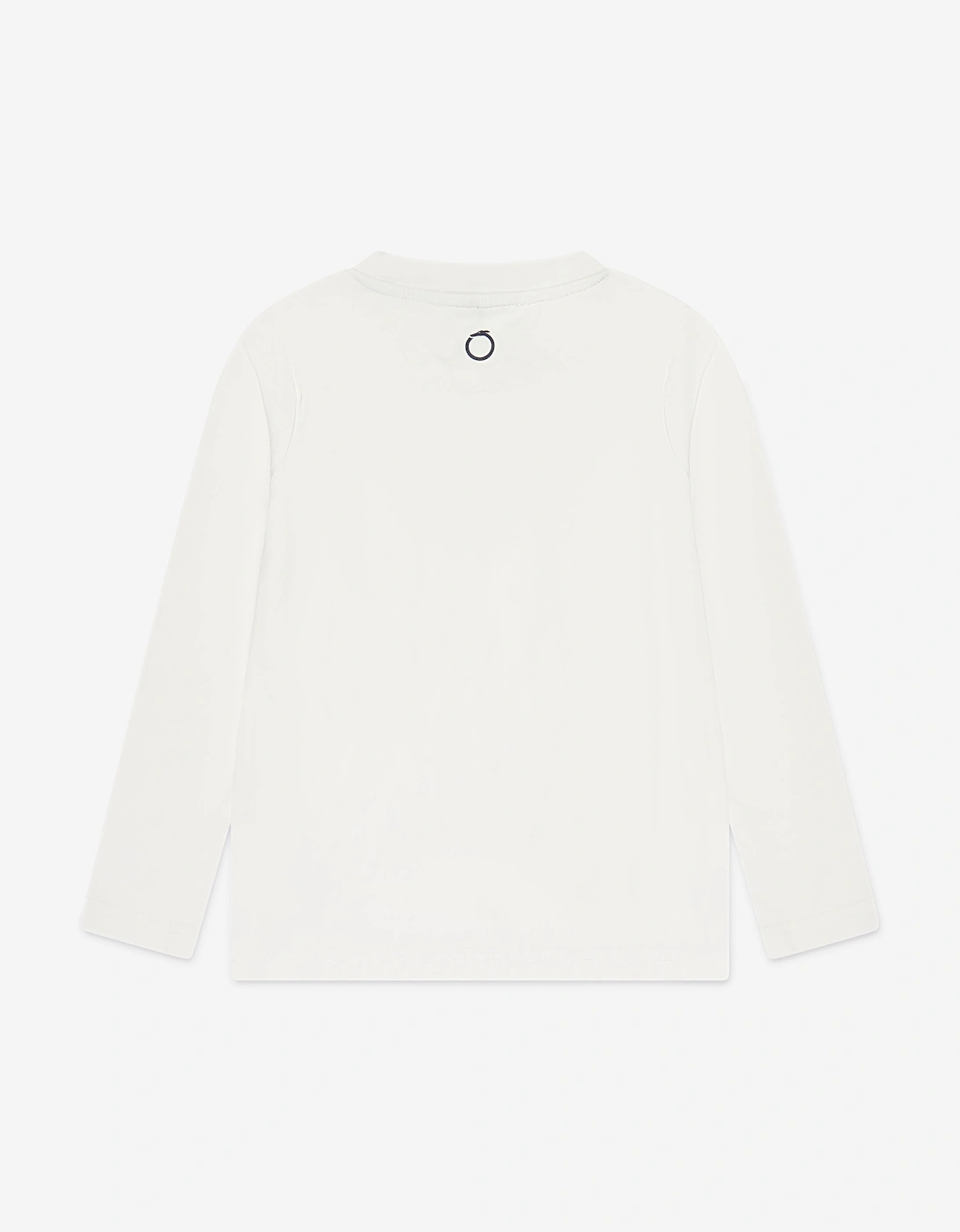 Boys Beid Long Sleeve T-Shirt in Ivory